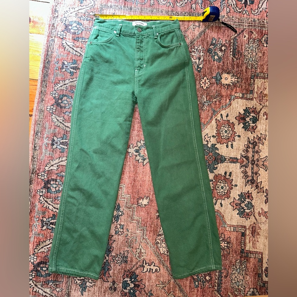 Reformation Green Jeans
